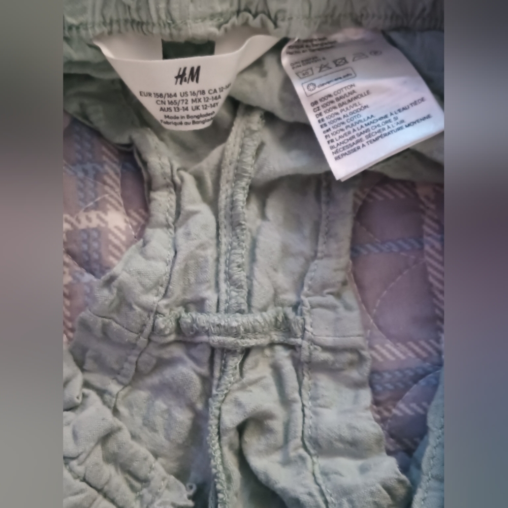 🔆𝟲/$𝟮𝟬 𝑯&𝑴 𝑮𝒊𝒓𝒍𝒔 𝑴𝒊𝒏𝒕 𝑮𝒓𝒆𝒆𝒏 𝑯𝒊-𝑹𝒊𝒔𝒆 𝑺𝒉𝒐𝒓𝒕𝒔 - Picture 8 of 10